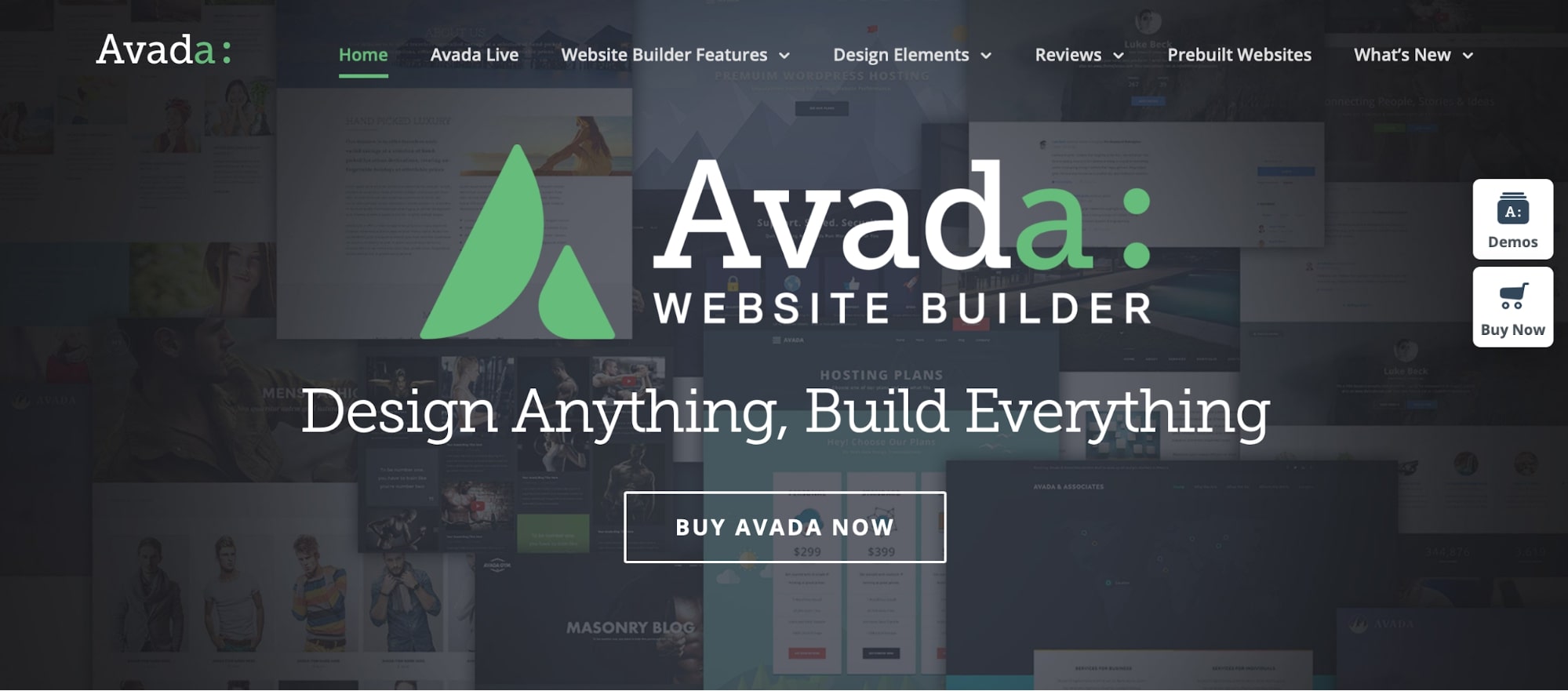 Avada website