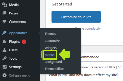 How To Edit Menu in WordPress