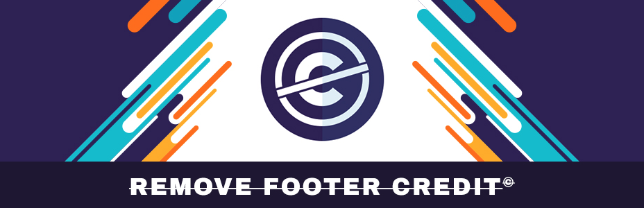 Remove Footer Credit plugin