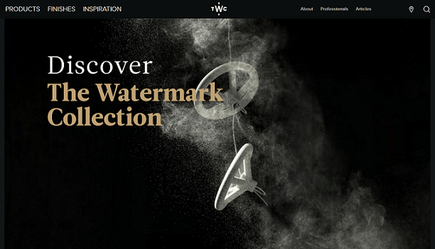 The Watermark Collection website